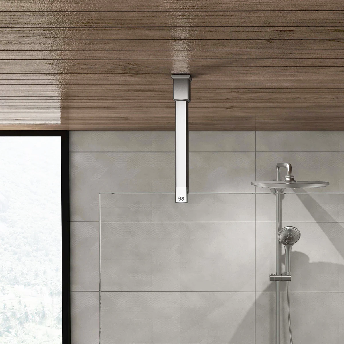Stabilisierungsstange für Dusche zur Deckenmontage, 296415020xx Stabilisierungsstange für Dusche zur Deckenmontage, 296415020xx