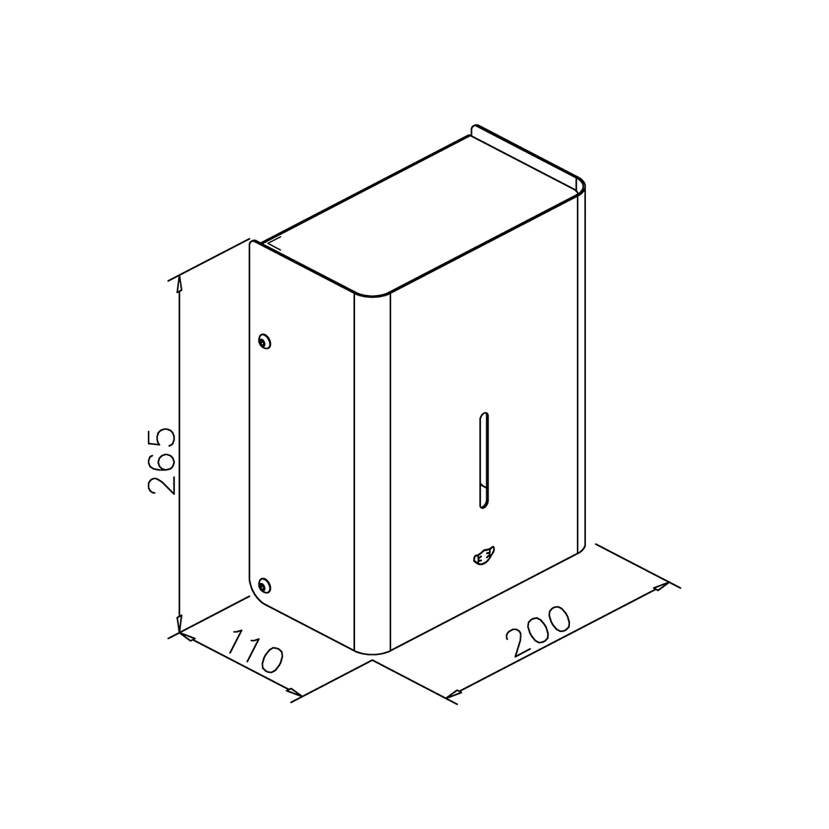 Face guard dispenser for mouth and nose masks, 7726001200012 Mundschutzspender für Mund-Nasen-Masken, 7726001200012
