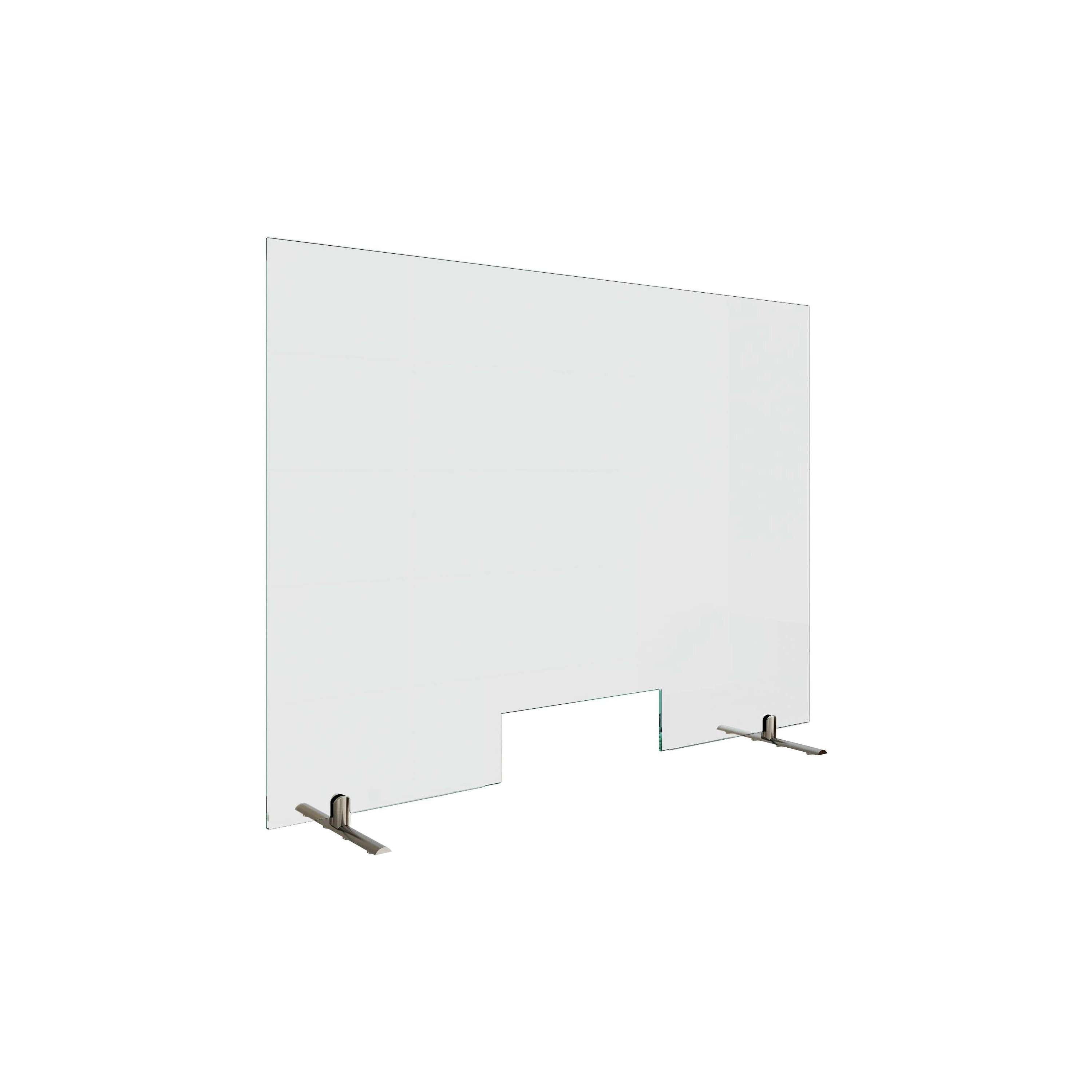 Mobiele baliescherm, 7720066000020 Mobiler Hygieneschutz aus Glas, 7720066000020