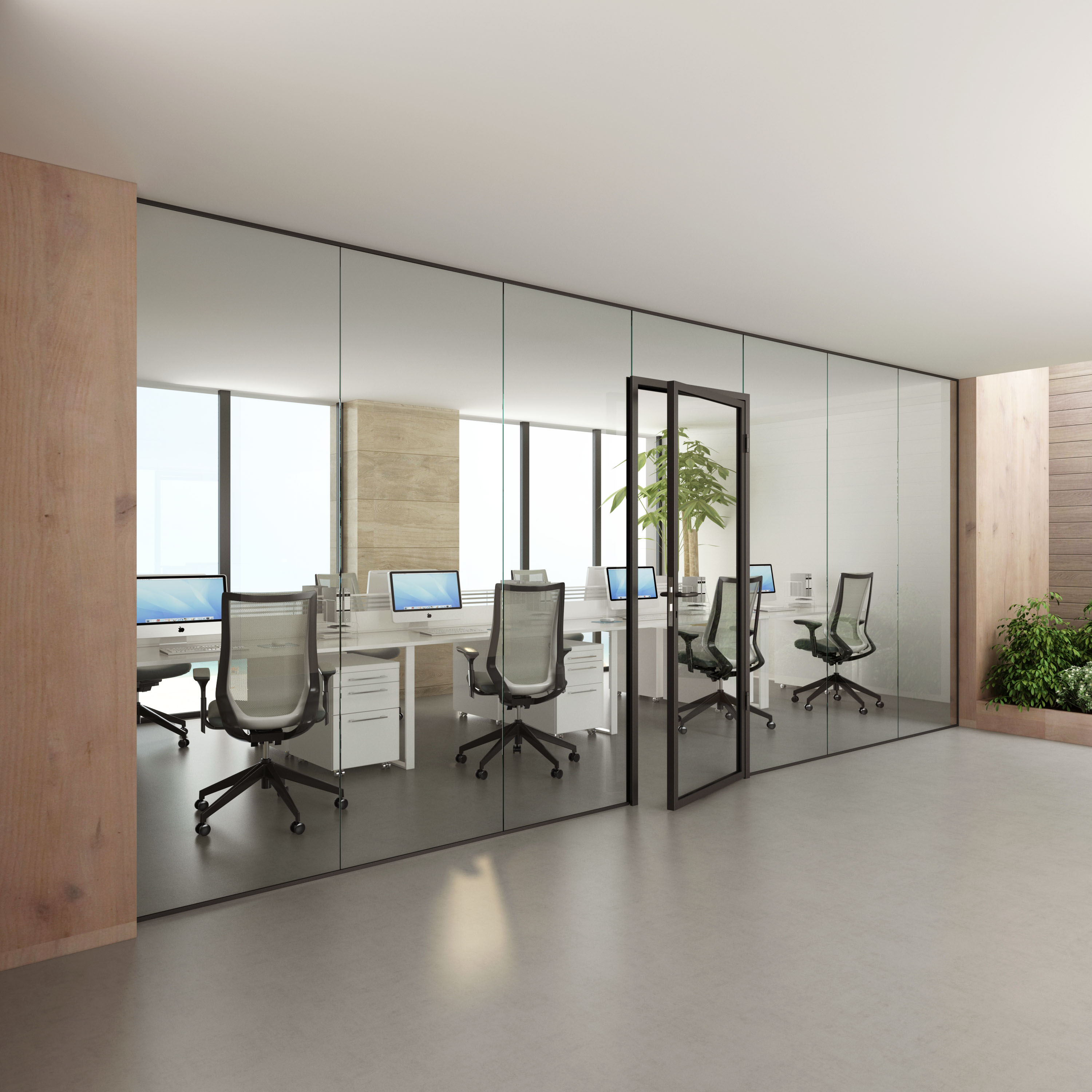 Türzarge mit Rahmentür aus Glas CTO, 77990074 Türzarge mit Rahmentür aus Glas CTO, 77990074