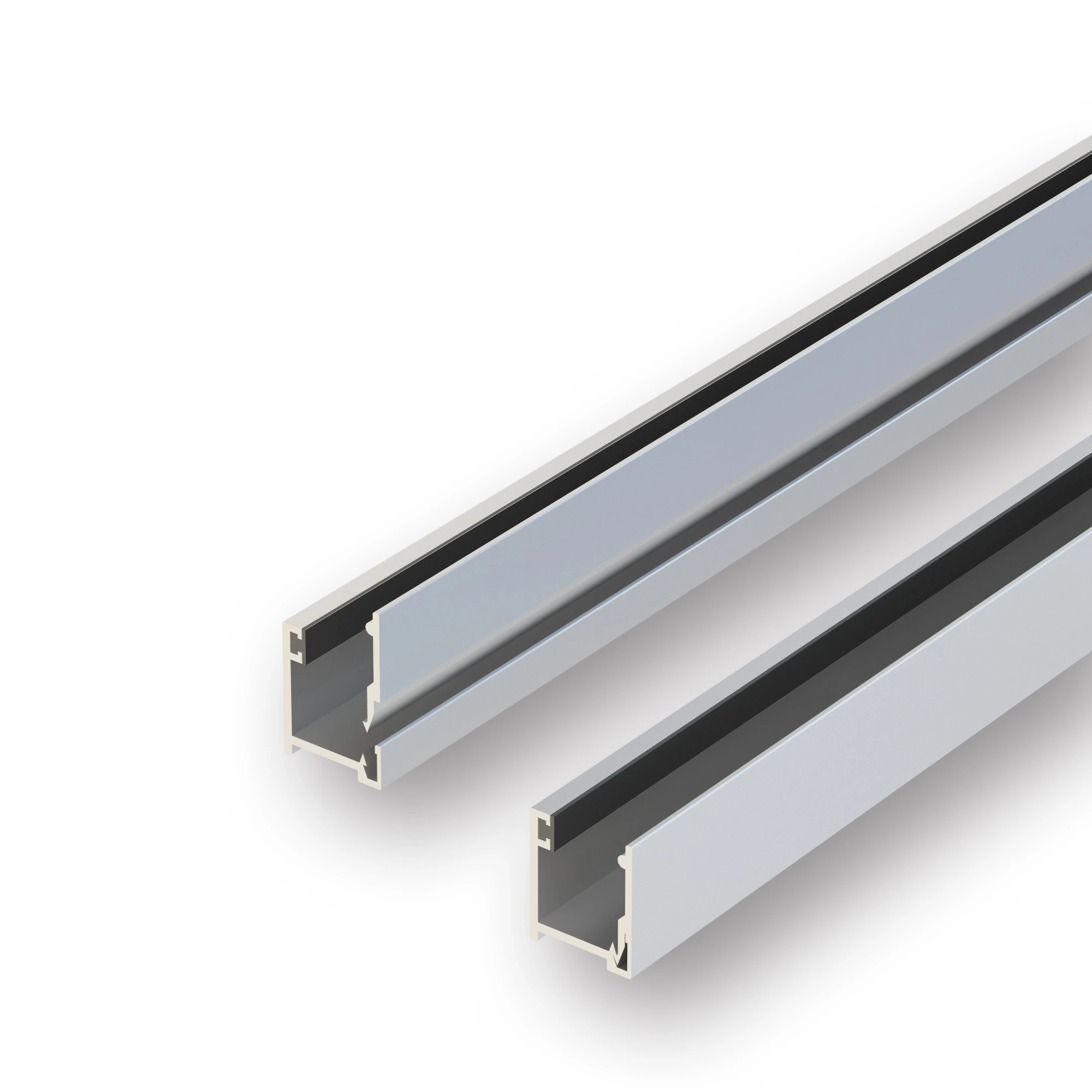 U-profile two-piece with gasket, 77492xxxx00-xx U-Profil für Zargentüren, zweiteilig mit Dichtung, 77492xxxx00-xx