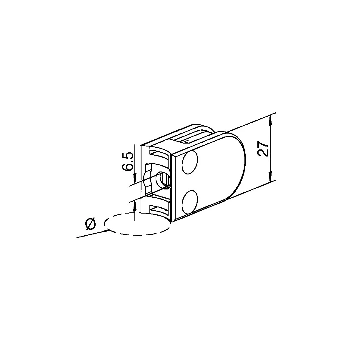 Glasklemme, xx2700xxxxx Glasklemme, xx2700xxxxx