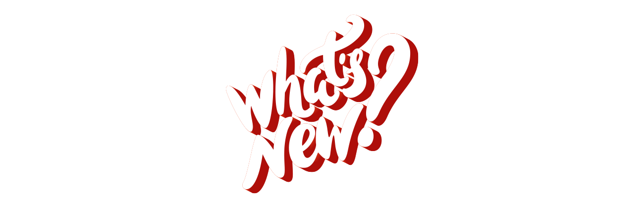 Neuheiten "Was ist neu?" Banner