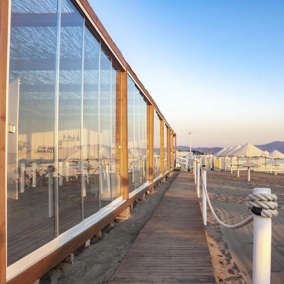 Terrace sliding glass wall CTO, 77990066 Terrassen Glasschiebewand CTO, 77990066