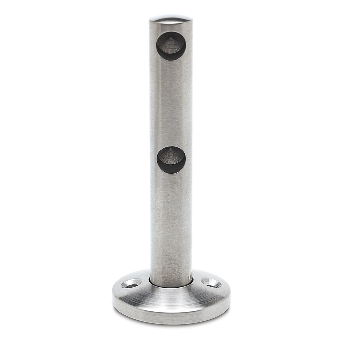 Double end bracket for mounting on wood, 110655xxxxx Doppelte Endstütze für Holzmontage, 110655xxxxx