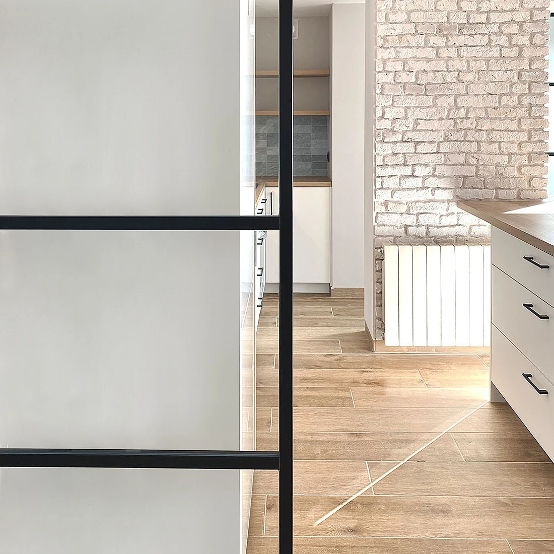 Sprossenprofil BROOKLYN für 10 mm ESG Glas