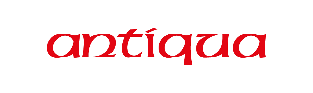 Antiqua Schriftzug Logo