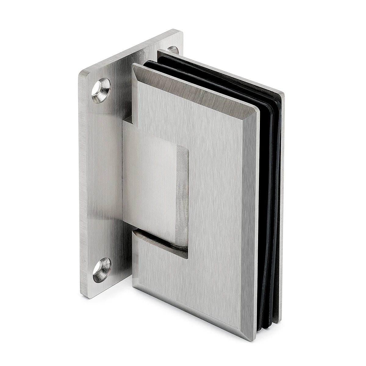 Glass door hinge, adjustable, 416x12xxxxx Justierbares Scharnier für Glastüren, 416x12xxxxx