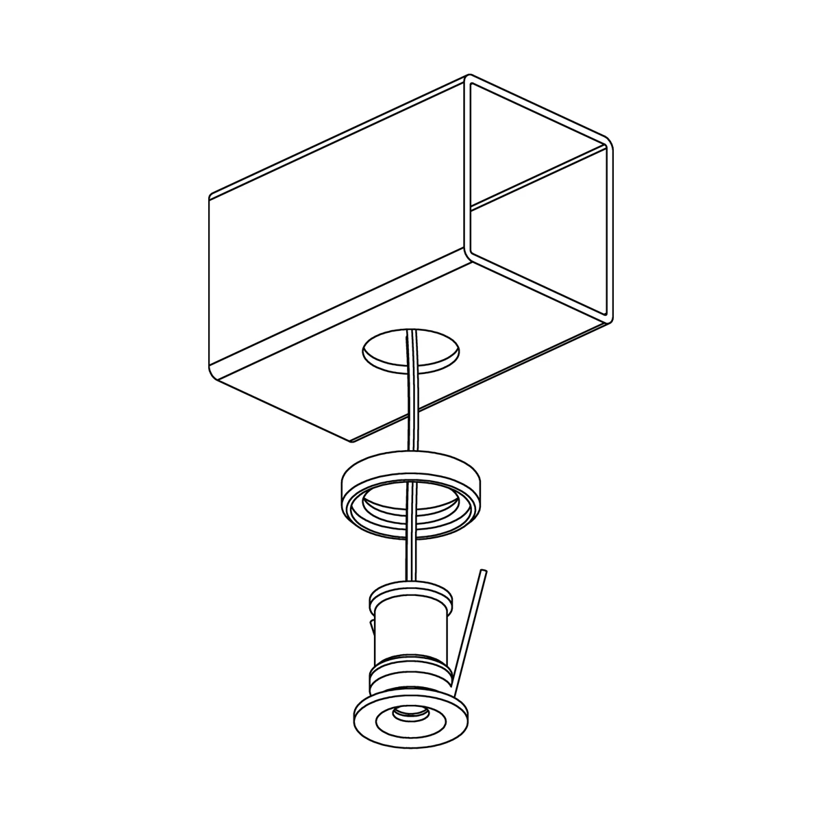 Adapterring voor Mini LED, xx0992xxxxx Adapterring für Mini LED, xx0992xxxxx