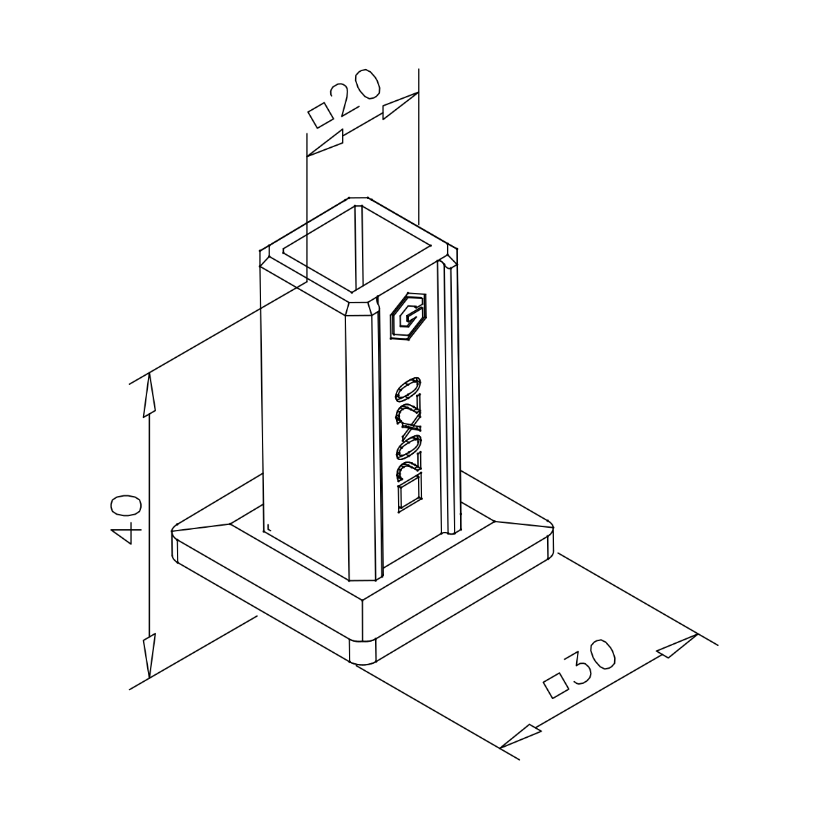 Rohrbefestigungshülse, 114500xxx12