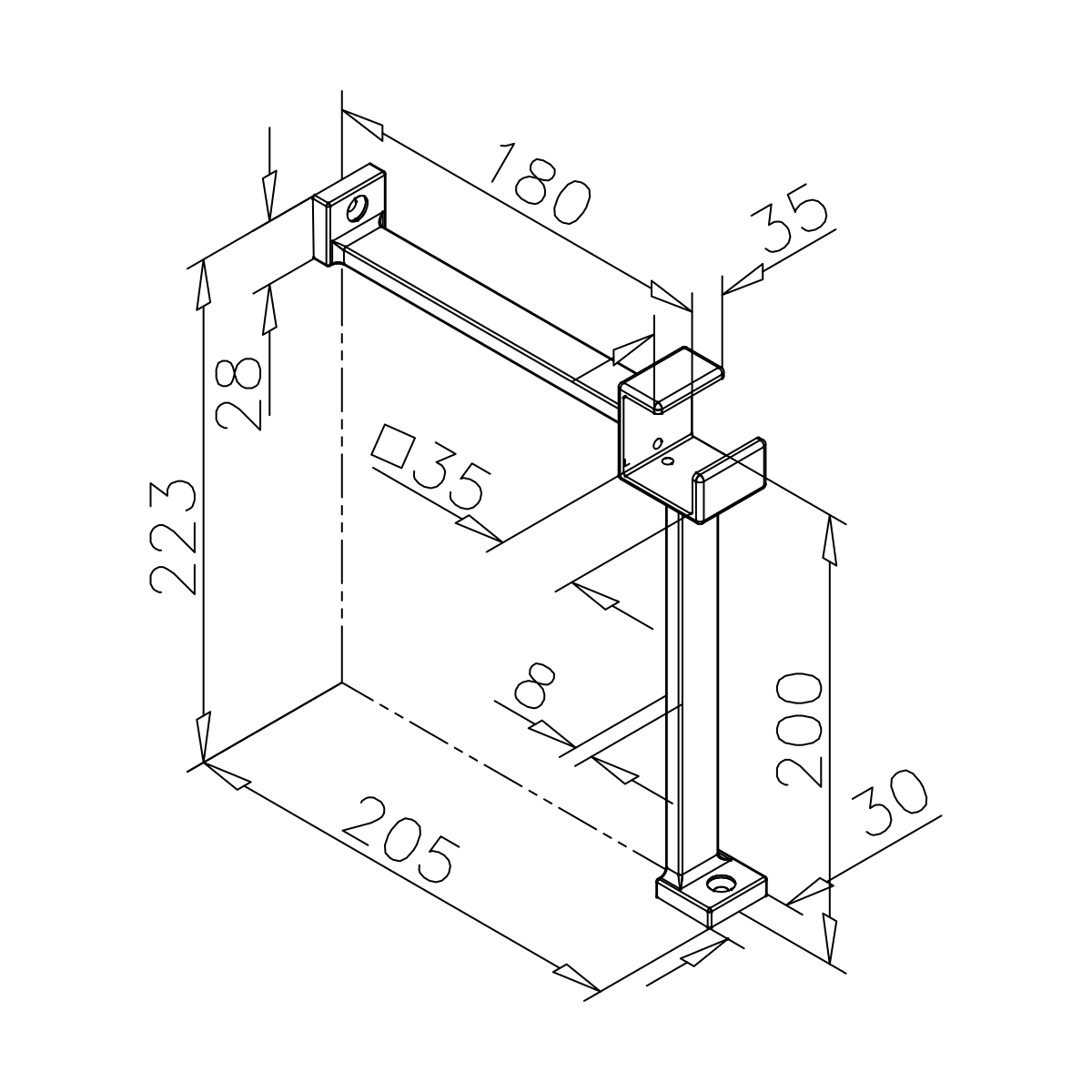 Fußlaufstütze, 7711410403512