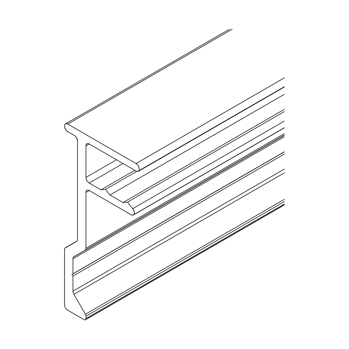 Basisprofil für Spiegelprofil Siri MOD 5525, 77485501