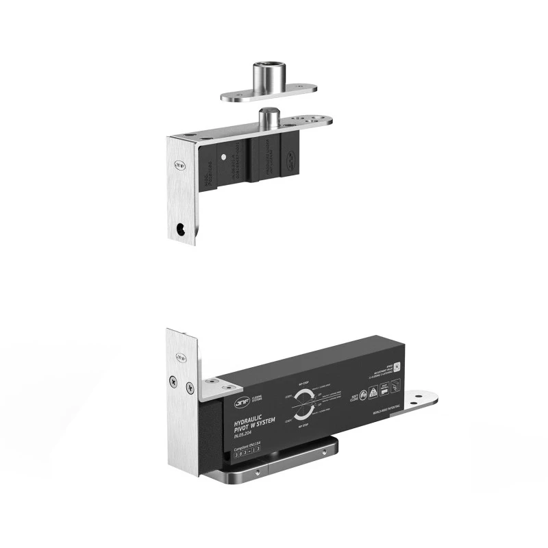 Hydraulic door hinge for wooden door, 7745300000012 Hydraulisches Türscharnier für Holztür, 7745300000012
