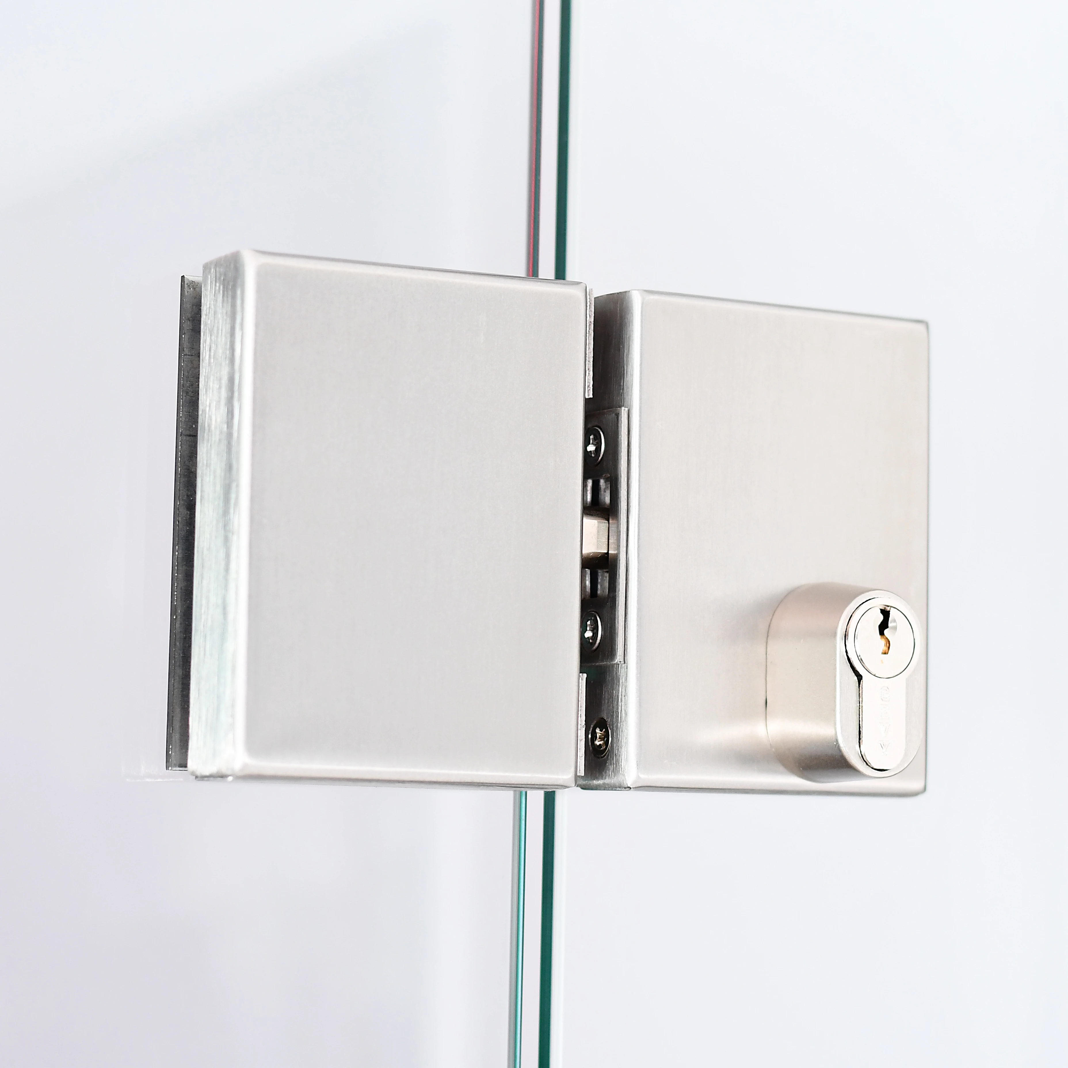 Glasdeurslot voor klemmen, 77455017000xx Glastürschloss zum Klemmen, 77455017000xx
