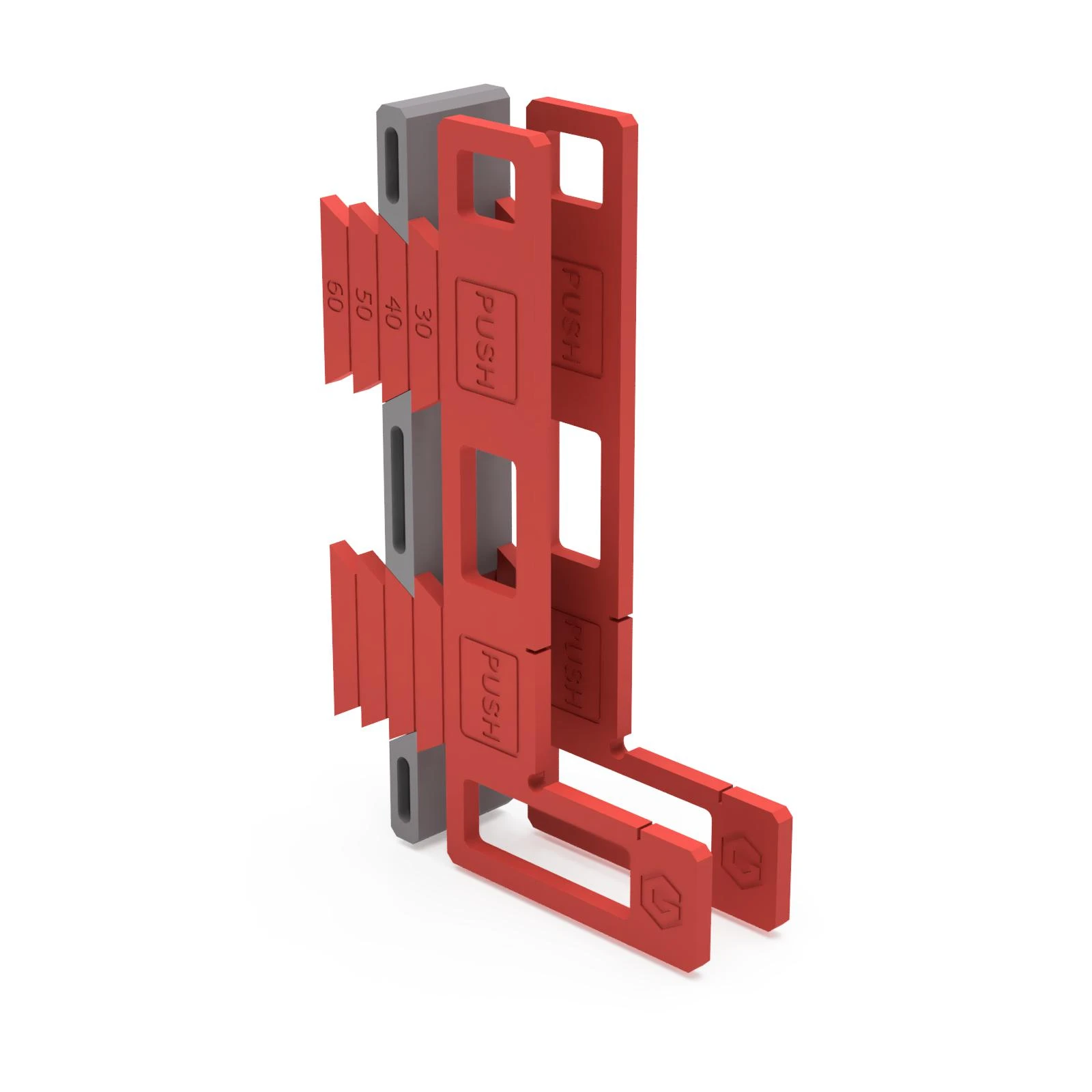 Mounting tool for self-adhesive handles, 7791294000000 Montagehilfe für selbstklebende Türgriffe, 7791294000000