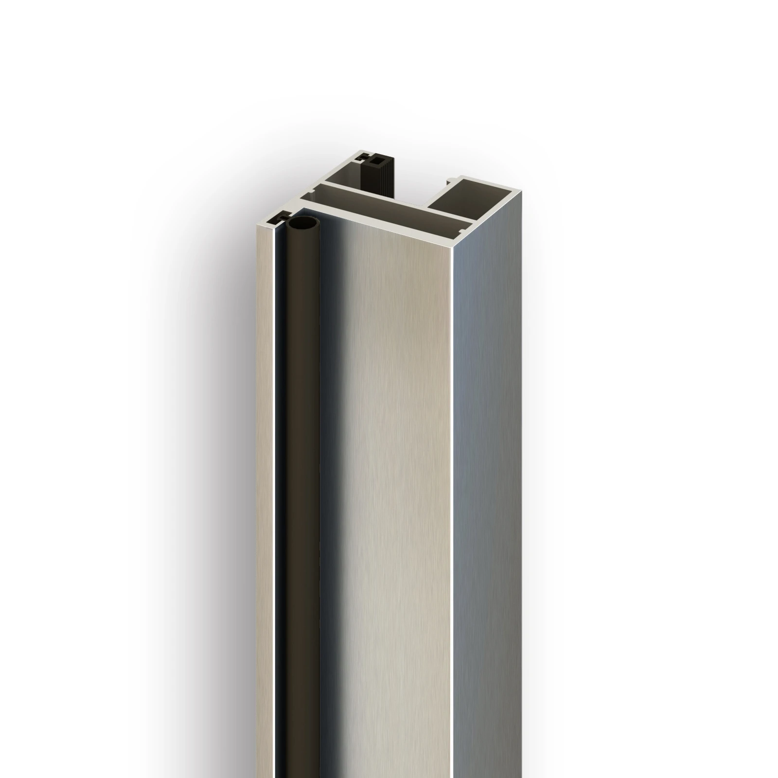 Frame profile with gaskets, 5500 mm, 77495252xxx-xx Zargenprofil mit Dichtungen, 5500 mm, 77495252xxx-xx